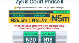 INTRODUCING ZYLUS COURT PHASE II AND TERRACES