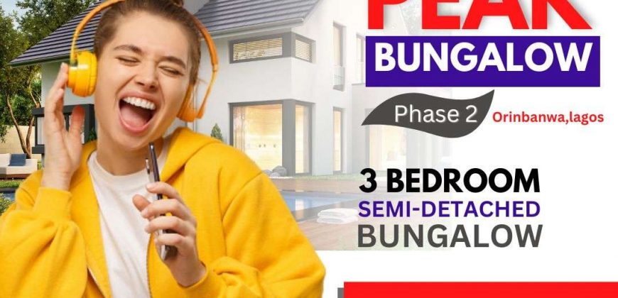 PEAK BUNGALOW PHASE 2 IS BACK!!!