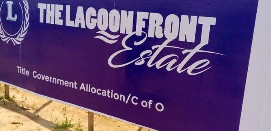 THE LAGOON FRONT ESTATE, ALARO CITY, EPE.