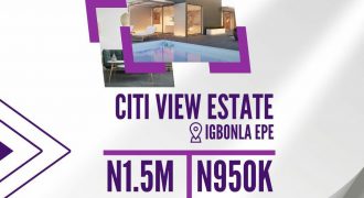 CITIVIEW ESTATE, Igbonla. Epe Lagos.